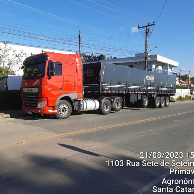 Foto do caminhão